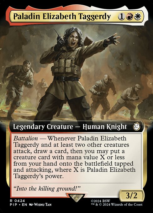 Paladin Elizabeth Taggerdy · Fallout 424/1068