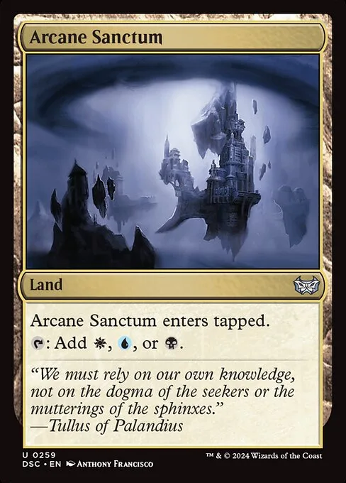 Arcane Sanctum · Duskmourn: House of Horror Commander 259/373