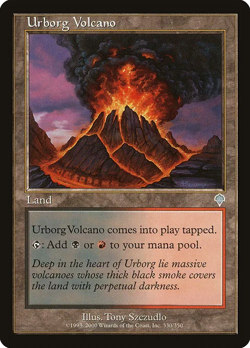 Urborg Volcano · Invasion 330/354