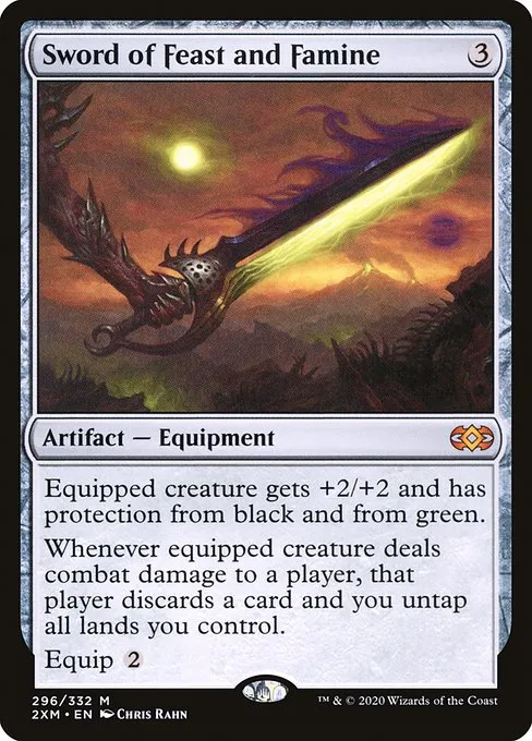 Sword of Feast and Famine · Double Masters 296/384