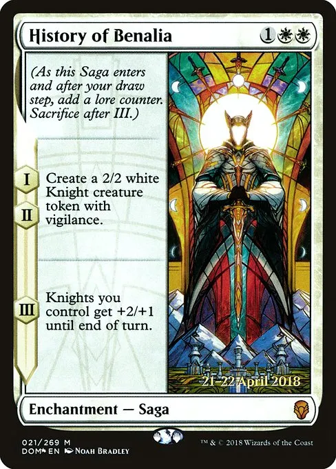 History of Benalia · Dominaria Promos 21s/118