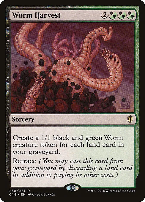 Worm Harvest · Commander 2016 238/351