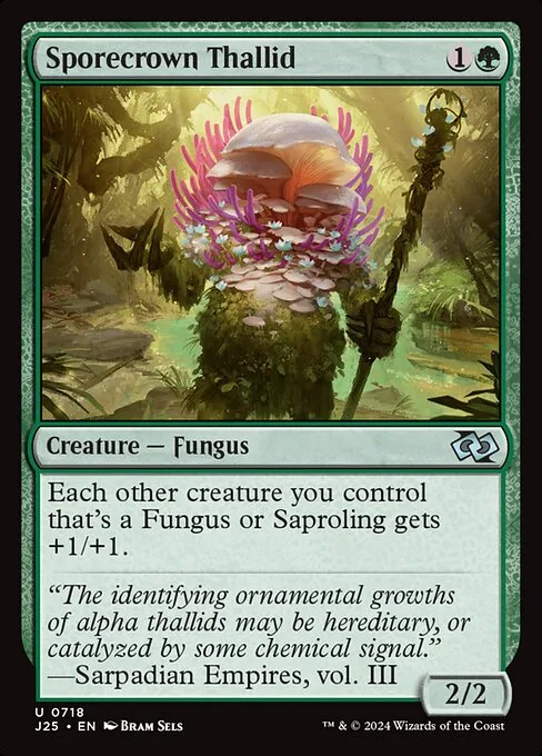 Sporecrown Thallid · Foundations Jumpstart 718/779