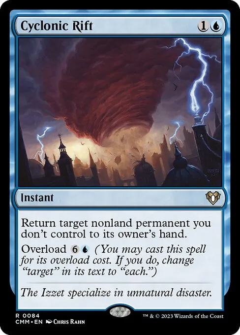 Cyclonic Rift · Commander Masters 84/1067