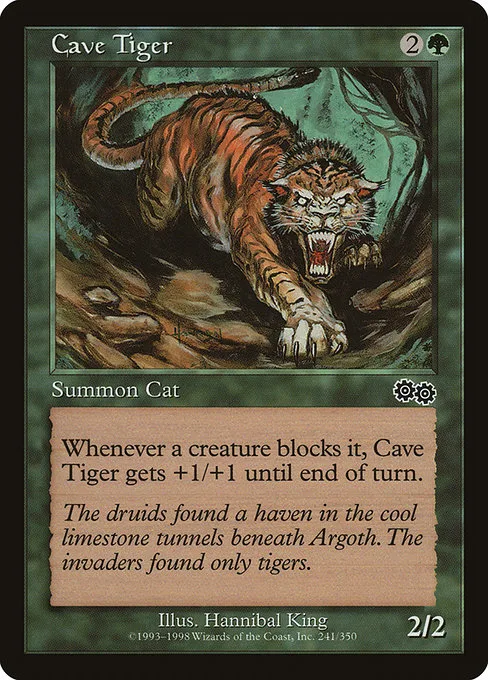Cave Tiger · Urza's Saga 241/357