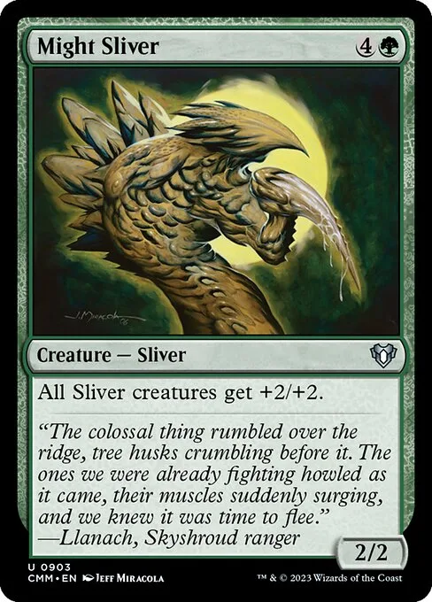 Might Sliver · Commander Masters 903/1067