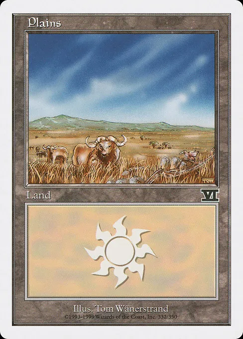 Plains · Classic Sixth Edition 332/351
