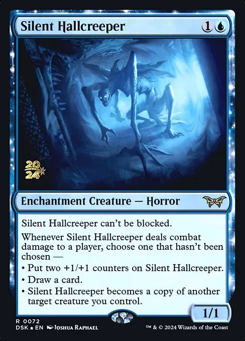 Silent Hallcreeper · Duskmourn: House of Horror Promos 72s/160