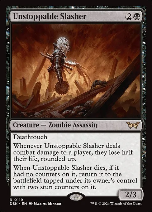 Unstoppable Slasher · Duskmourn: House of Horror 119/419