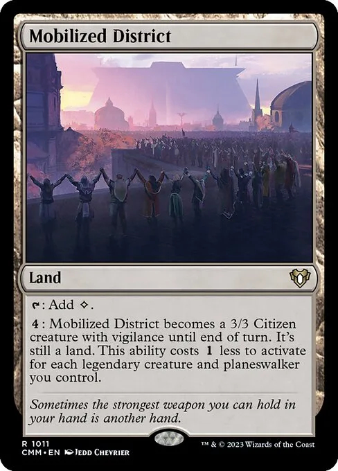 Mobilized District · Commander Masters 1011/1067