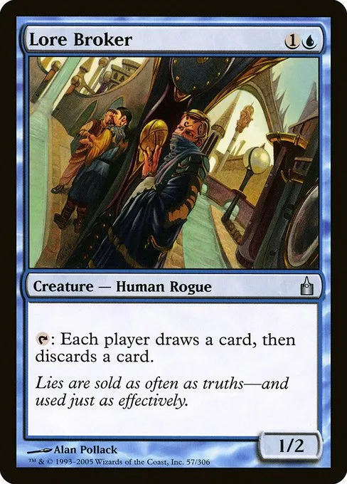 Lore Broker · Ravnica: City of Guilds 57/306