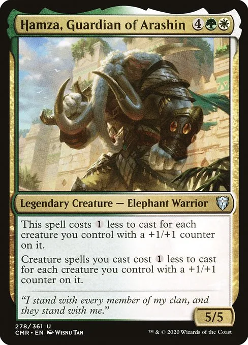 Hamza, Guardian of Arashin · Commander Legends 278/718