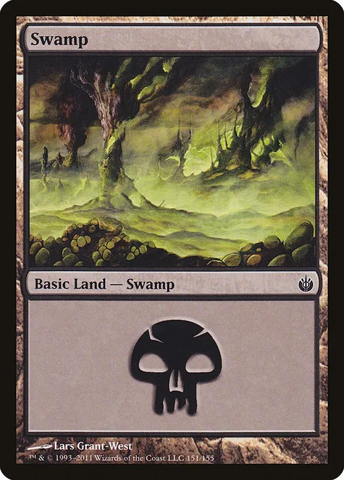 Swamp · Mirrodin Besieged 151/155