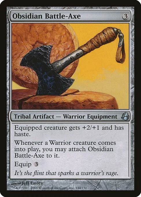 Obsidian Battle-Axe · Morningtide 144/150
