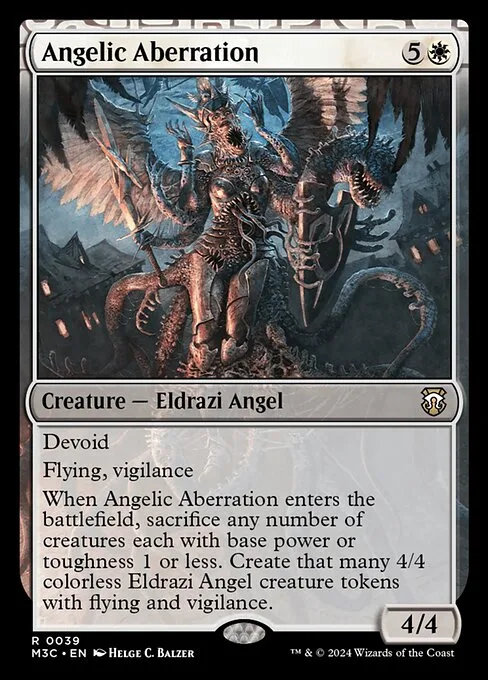 Angelic Aberration · Modern Horizons 3 Commander 39/398