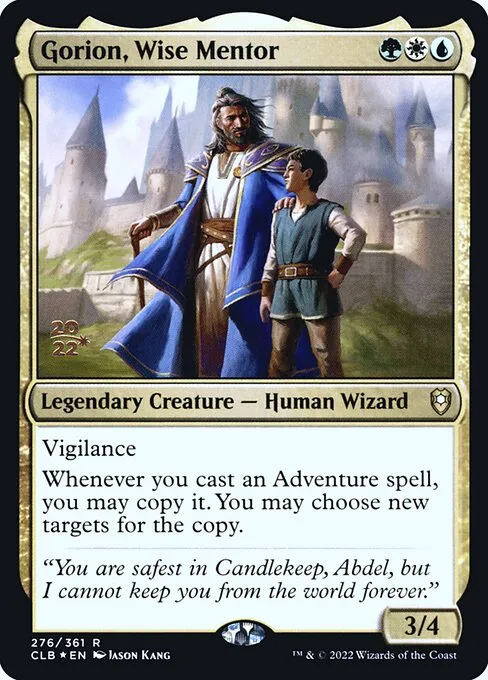Gorion, Wise Mentor · Battle for Baldur's Gate Promos 276s/104