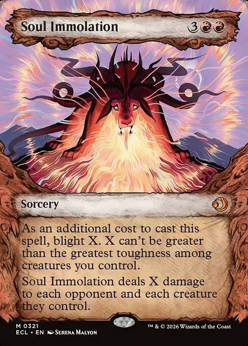 Soul Immolation · Lorwyn Eclipsed 321/408
