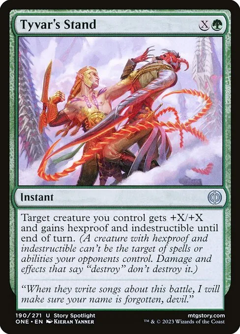 Tyvar's Stand · Phyrexia: All Will Be One 190/479