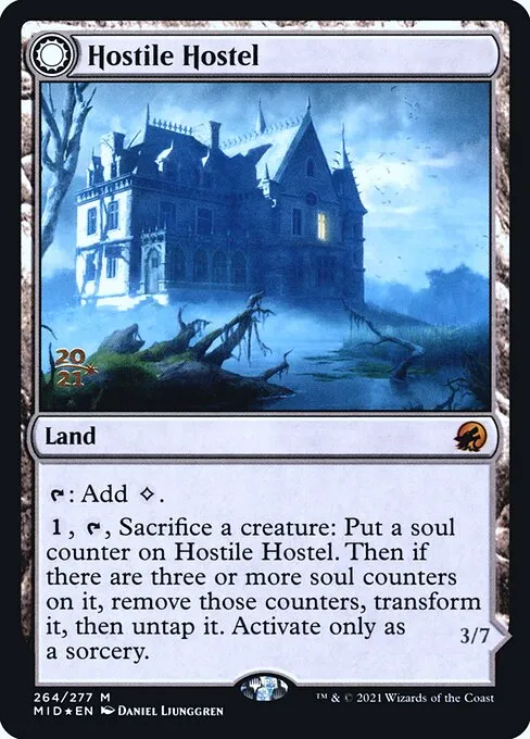Hostile Hostel // Creeping Inn · Innistrad: Midnight Hunt Promos 264s/155