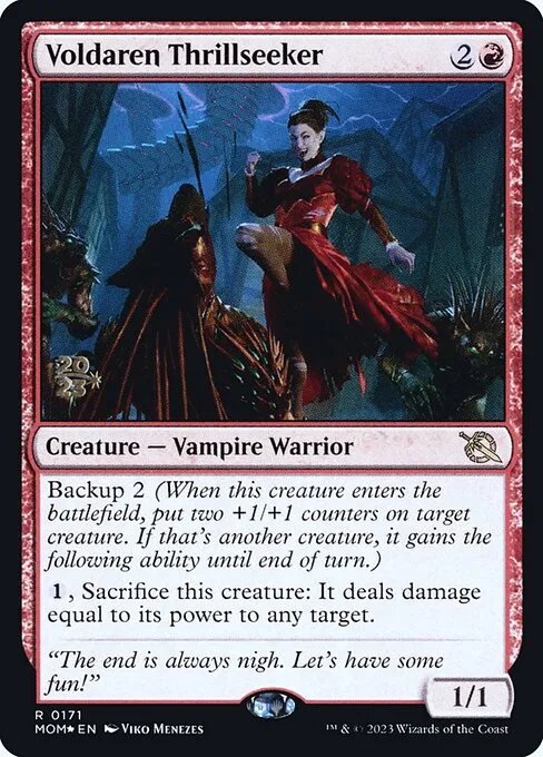 Voldaren Thrillseeker · March of the Machine Promos 171s/144