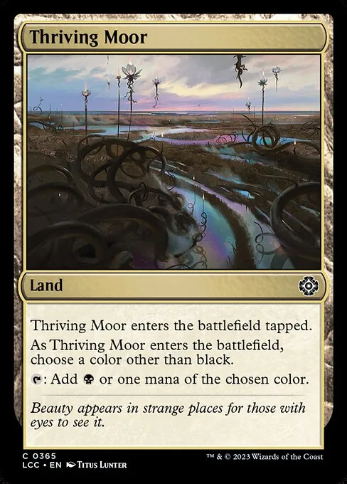 Thriving Moor · The Lost Caverns of Ixalan Commander 365/370