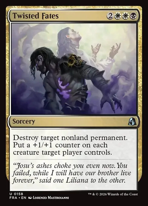 Twisted Fates · Reality Fracture 158/7