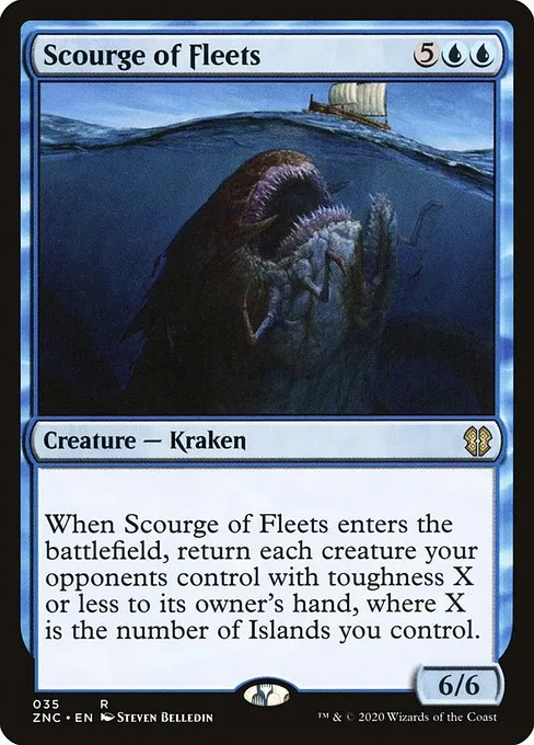 Scourge of Fleets · Zendikar Rising Commander 35/142