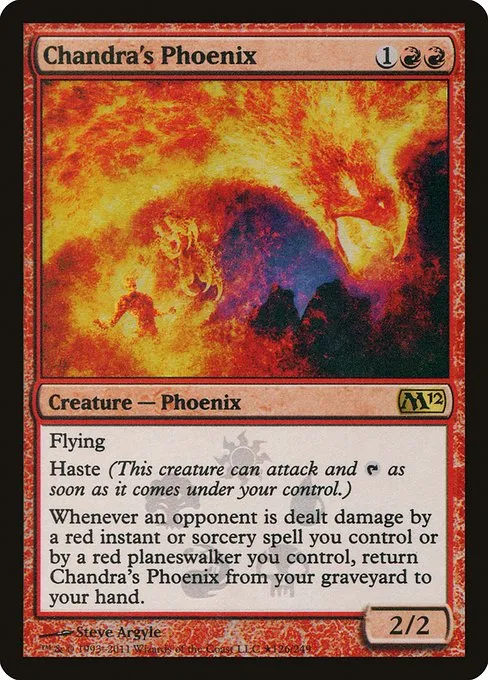Chandra's Phoenix · Magic 2012 Promos 126★/3