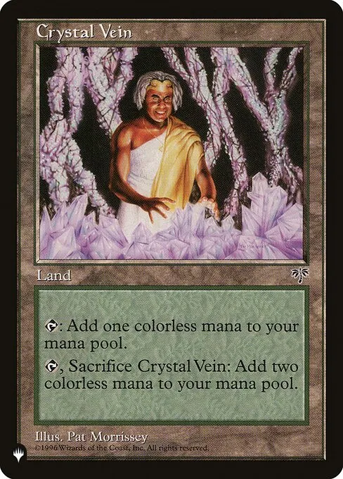 Crystal Vein · The List MIR-325/5050