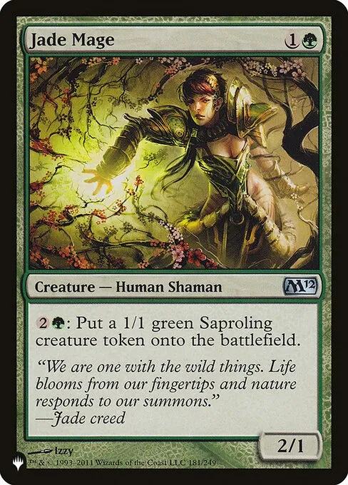 Jade Mage · The List M12-181/5050