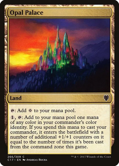Opal Palace · Commander 2017 266/309
