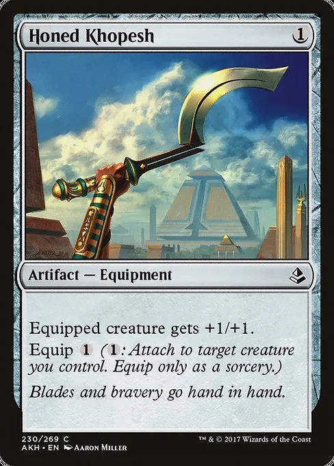 Honed Khopesh · Amonkhet 230/287