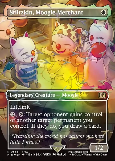 Stiltzkin, Moogle Merchant · Final Fantasy 565/599