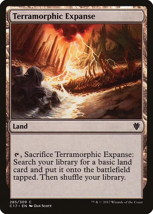 Terramorphic Expanse · Commander 2017 285/309