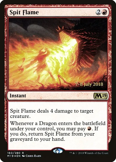 Spit Flame · Core Set 2019 Promos 160s/95