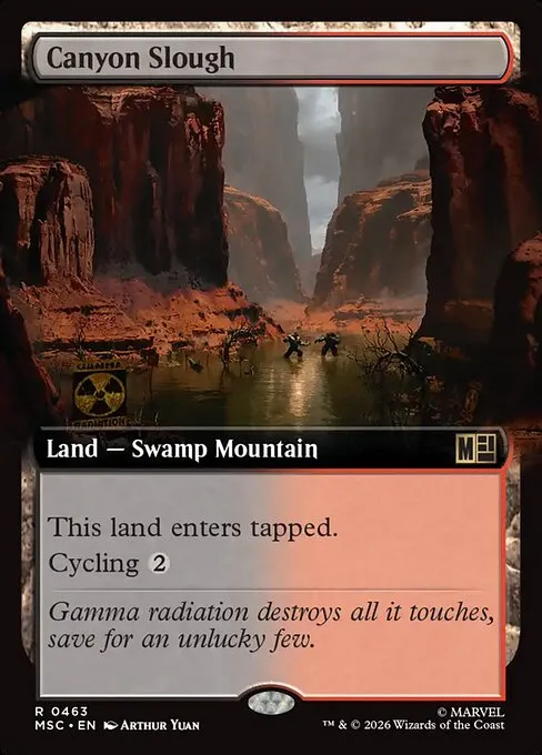 Canyon Slough · Marvel Super Heroes Commander 463/9