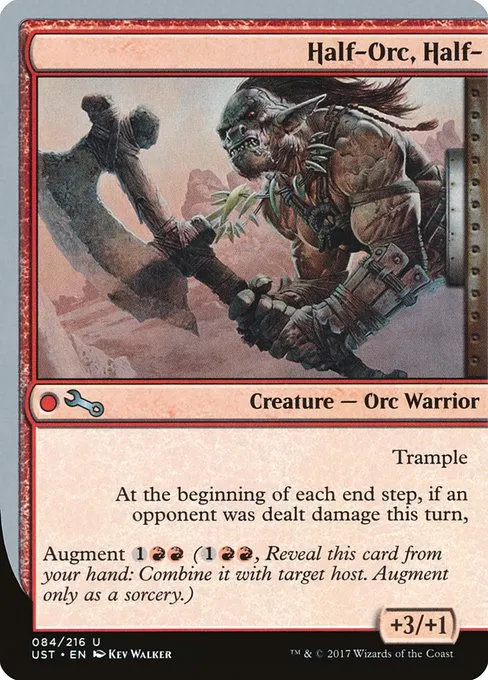 Half-Orc, Half- · Unstable 84/268