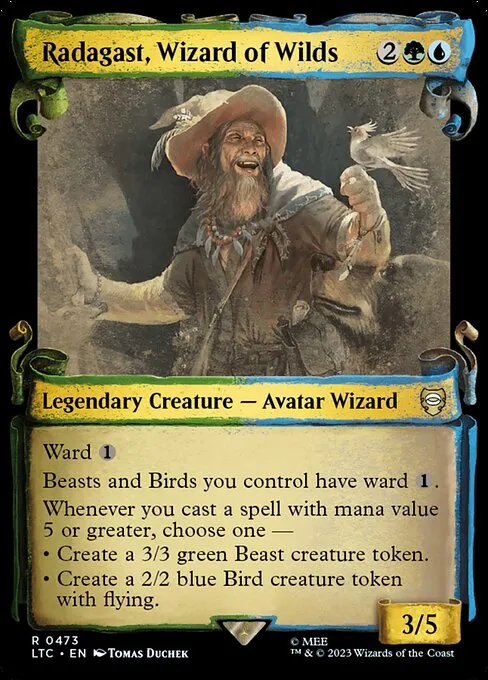 Radagast, Wizard of Wilds · Tales of Middle-earth Commander 473/591