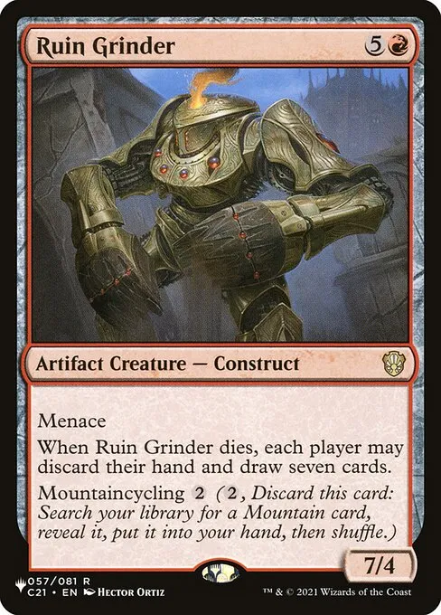 Ruin Grinder · The List C21-57/5050