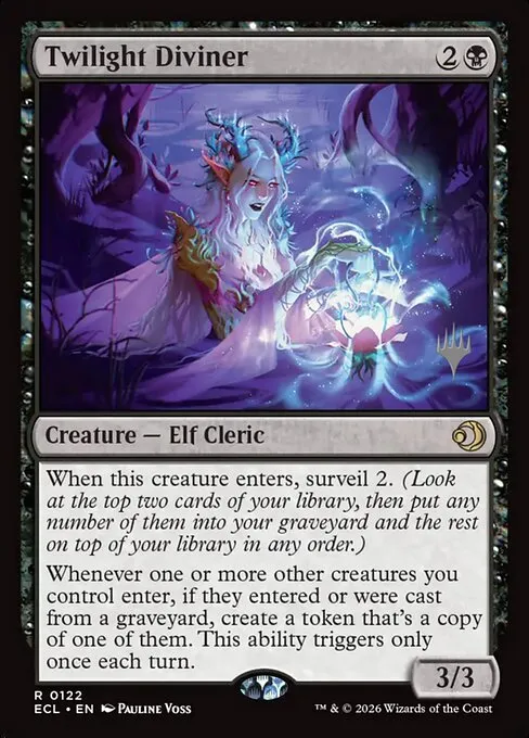 Twilight Diviner · Lorwyn Eclipsed Promos 122p/87