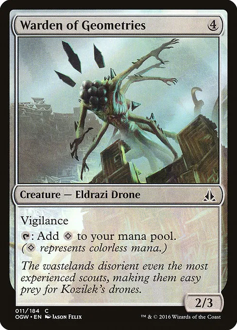 Warden of Geometries · Oath of the Gatewatch 11/187