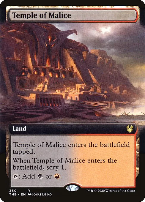 Temple of Malice · Theros Beyond Death 350/358