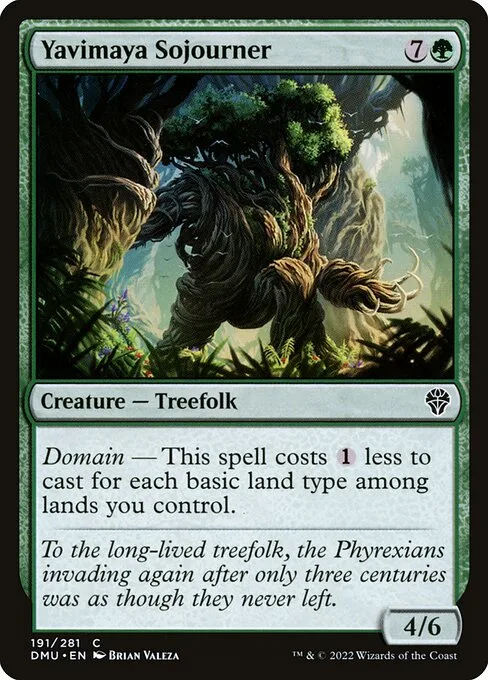 Yavimaya Sojourner · Dominaria United 191/453