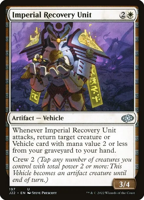 Imperial Recovery Unit · Jumpstart 2022 197/835