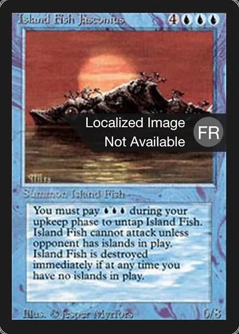 Island Fish Jasconius · Foreign Black Border 61/307