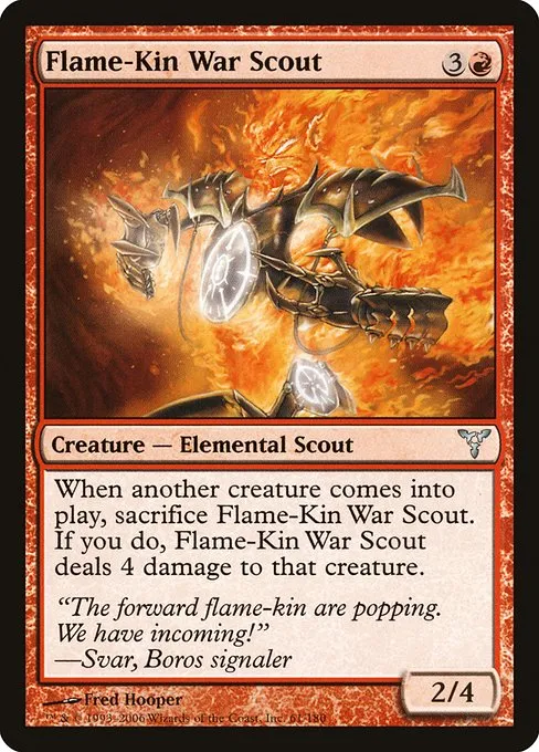 Flame-Kin War Scout · Dissension 61/180