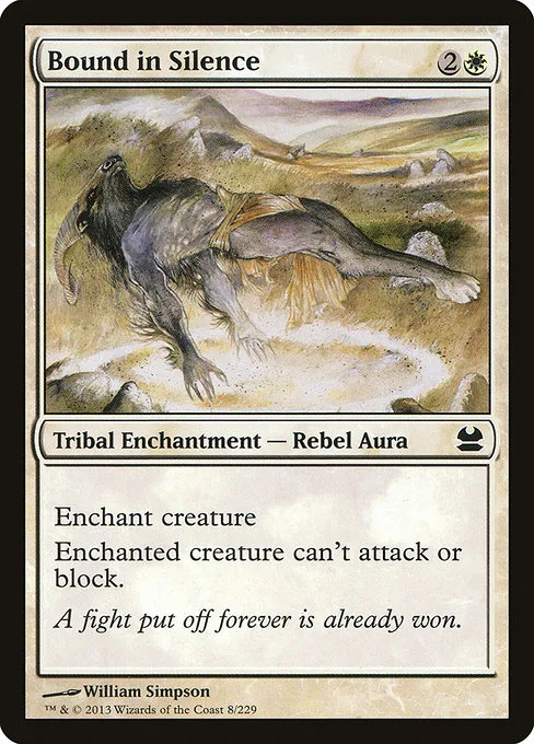 Bound in Silence · Modern Masters 8/229