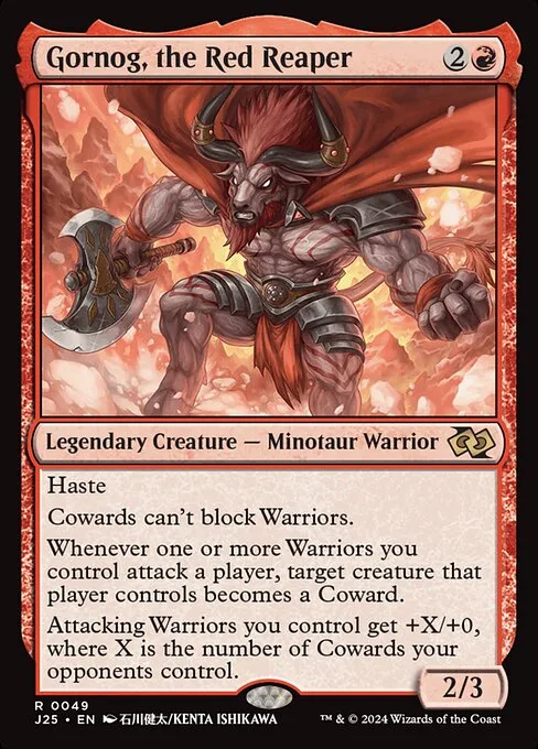 Gornog, the Red Reaper · Foundations Jumpstart 49/779