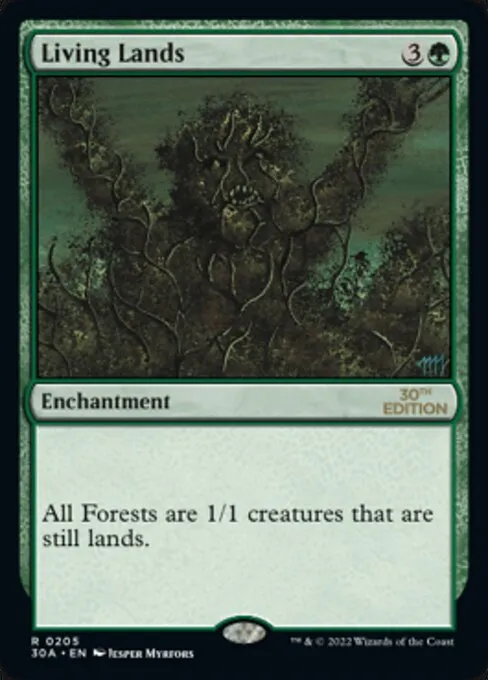 Living Lands · 30th Anniversary Edition 205/594