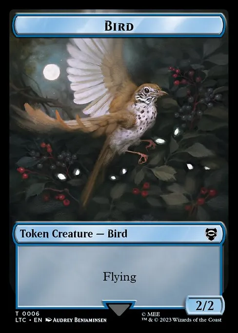 Bird · Tales of Middle-earth Commander Tokens 6/15